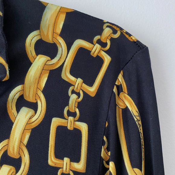 DOLCE & GABBANA Black Link Blouse - Picture 6 of 6